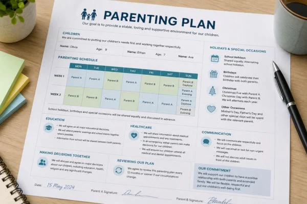 Understand parenting plans Gwynedd