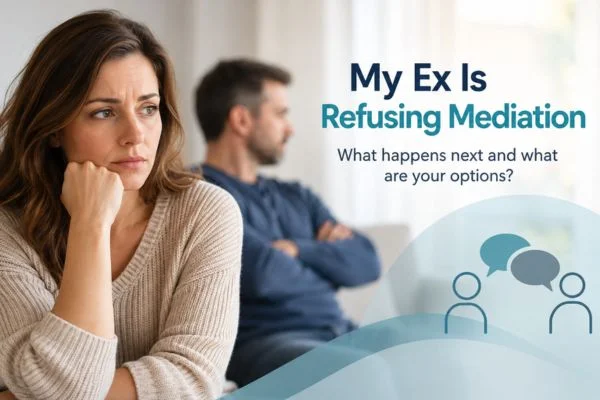 My Ex Is Refusing Mediation Gwynedd